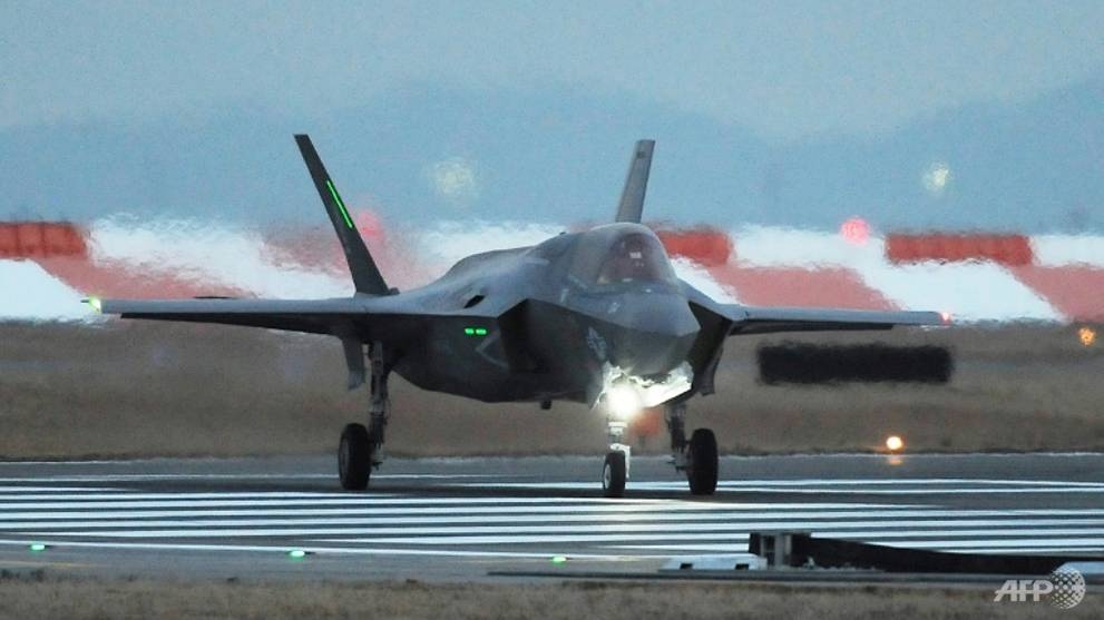 Tiêm kích tàng hình Mỹ tới bán đảo Triều Tiên ảnh 1 Tiem kich tang hinh My toi ban dao Trieu Tien anh 1