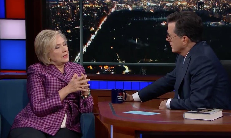 Clinton che bai phat bieu cua Trump anh 1