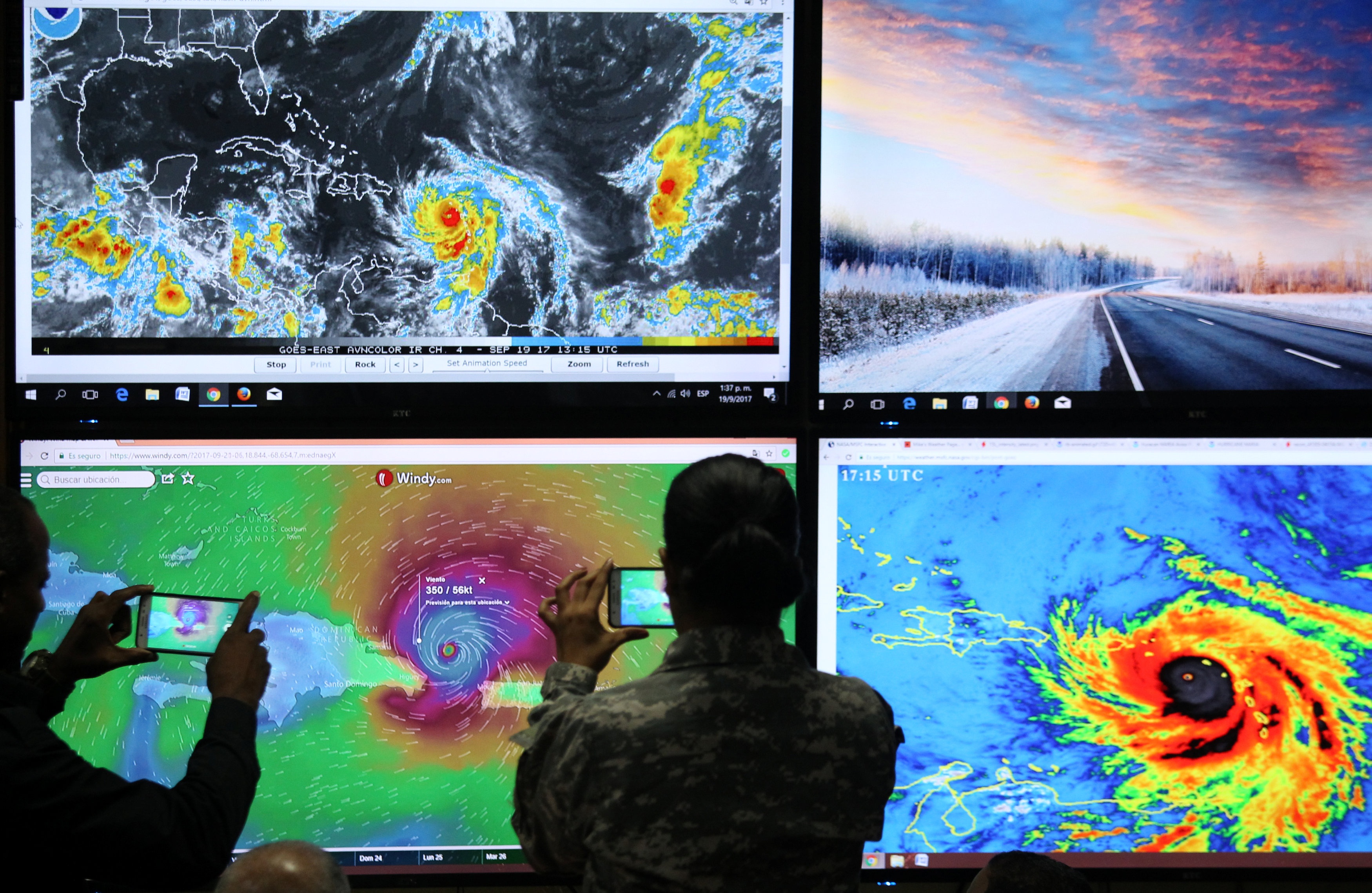 'Ac mong' Irma chua qua, dan Caribe lai don sieu bao Maria hinh anh