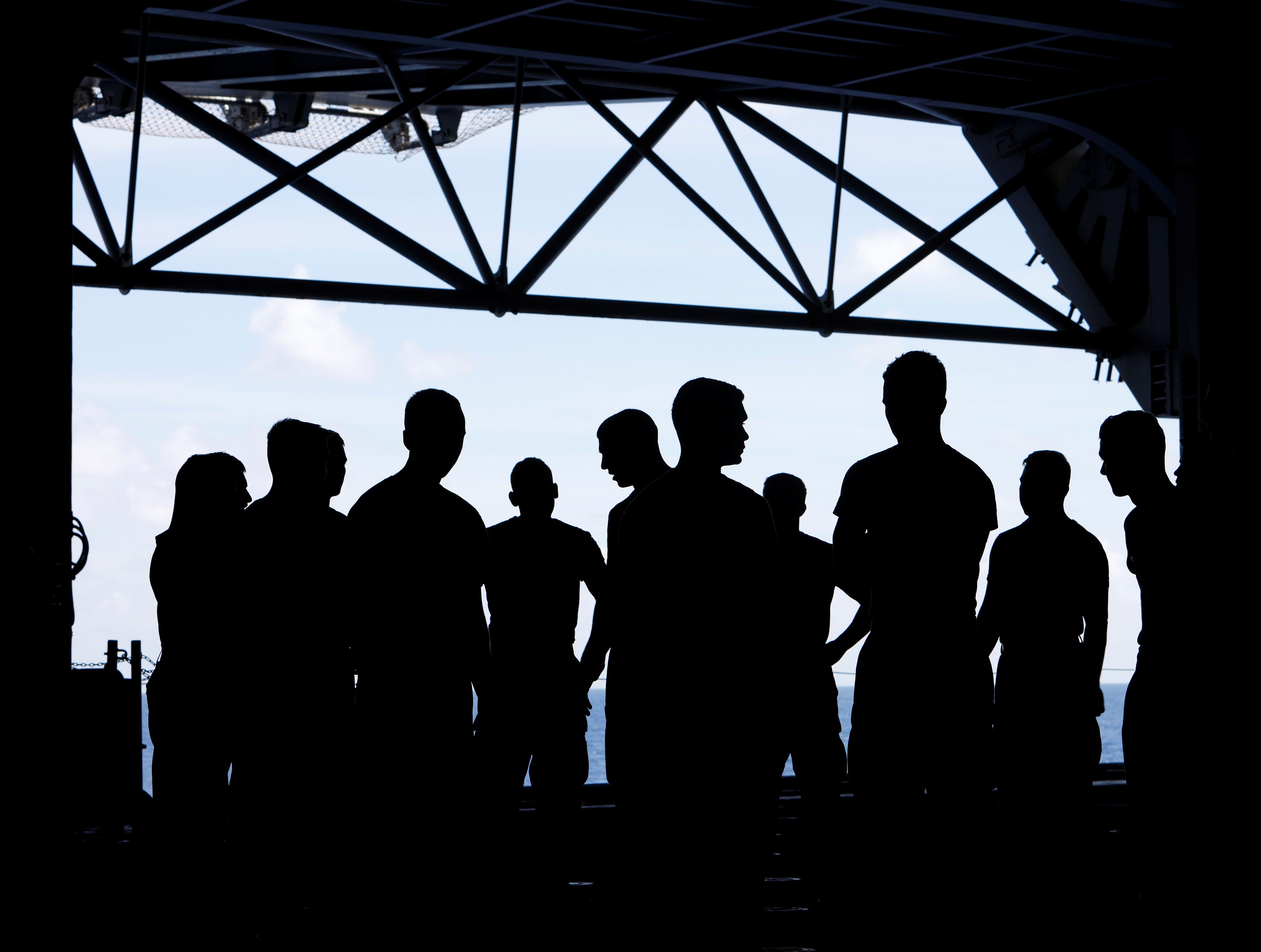 Tau san bay My o Caribe san sang don bao Maria anh 7