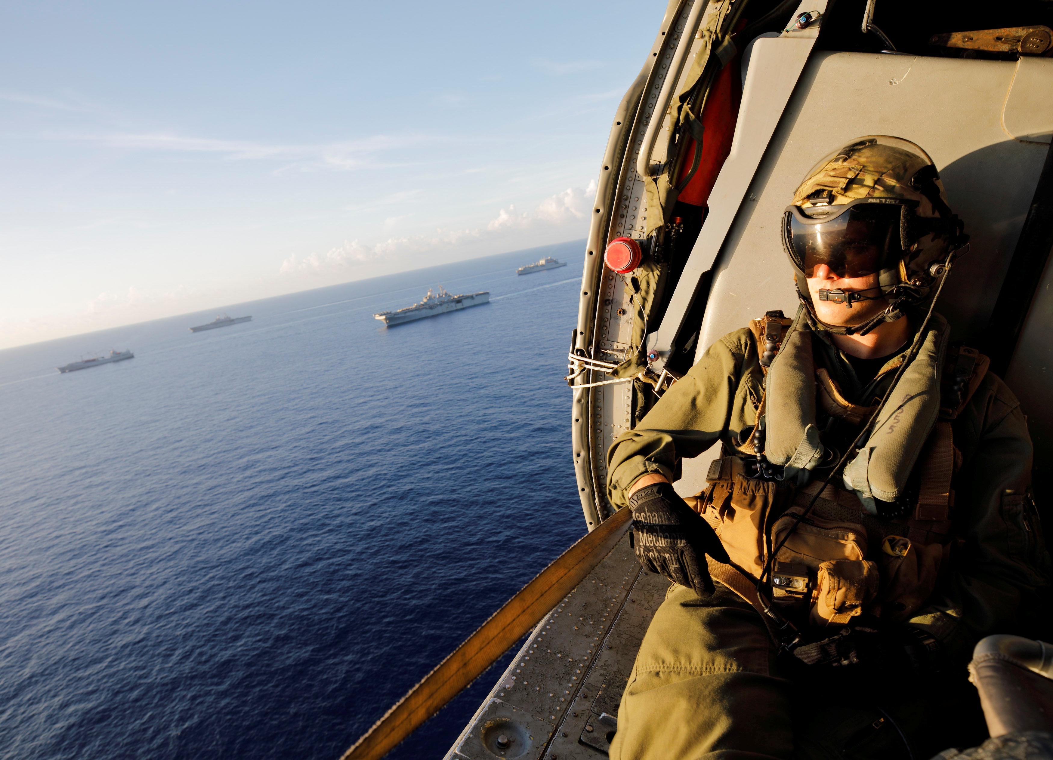 Tau san bay My o Caribe san sang don bao Maria anh 6