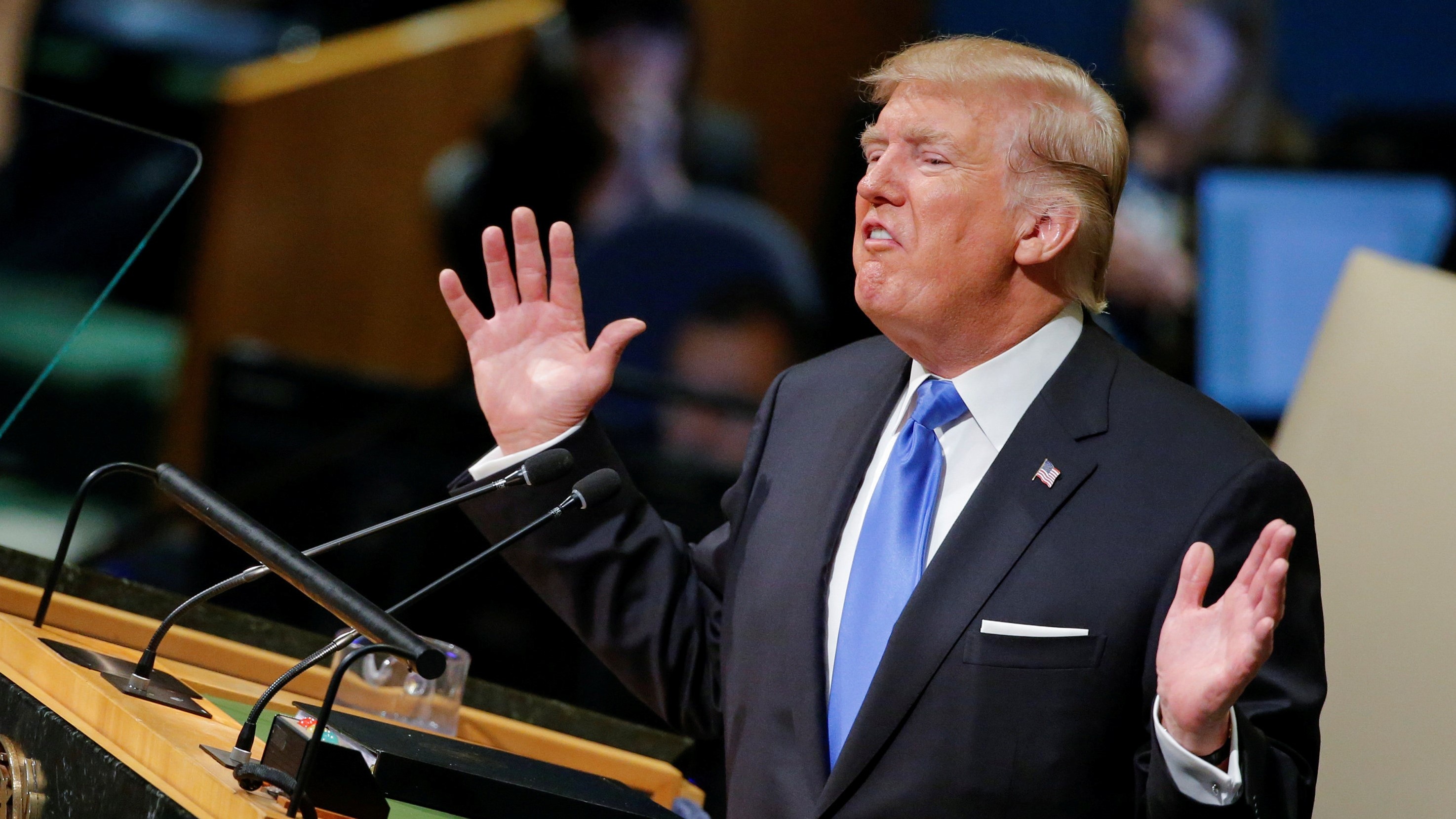 Nhung phan ung 'ky la' truoc phat bieu cua TT Trump tai LHQ hinh anh