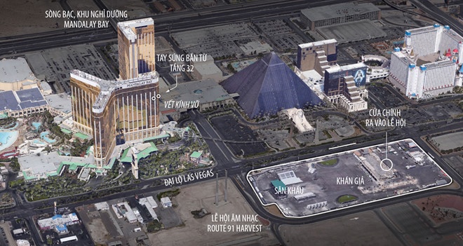FBI hộ tống bạn gái sát thủ xả súng Las Vegas ảnh 2 FBI ho tong ban gai sat thu xa sung Las Vegas anh 2