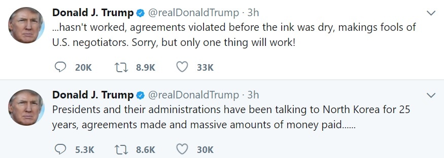 Trump hé lộ giải pháp duy nhất cho Triều Tiên ảnh 1 Trump he lo giai phap duy nhat cho Trieu Tien anh 1