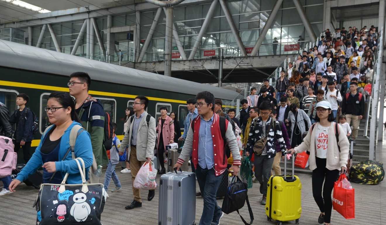 nguoi Trung Quoc ve nha sau Tuan le Vang anh 1