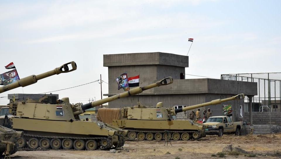 Iraq và người Kurd đấu pháo ảnh 1 Iraq va nguoi Kurd dau phao anh 1