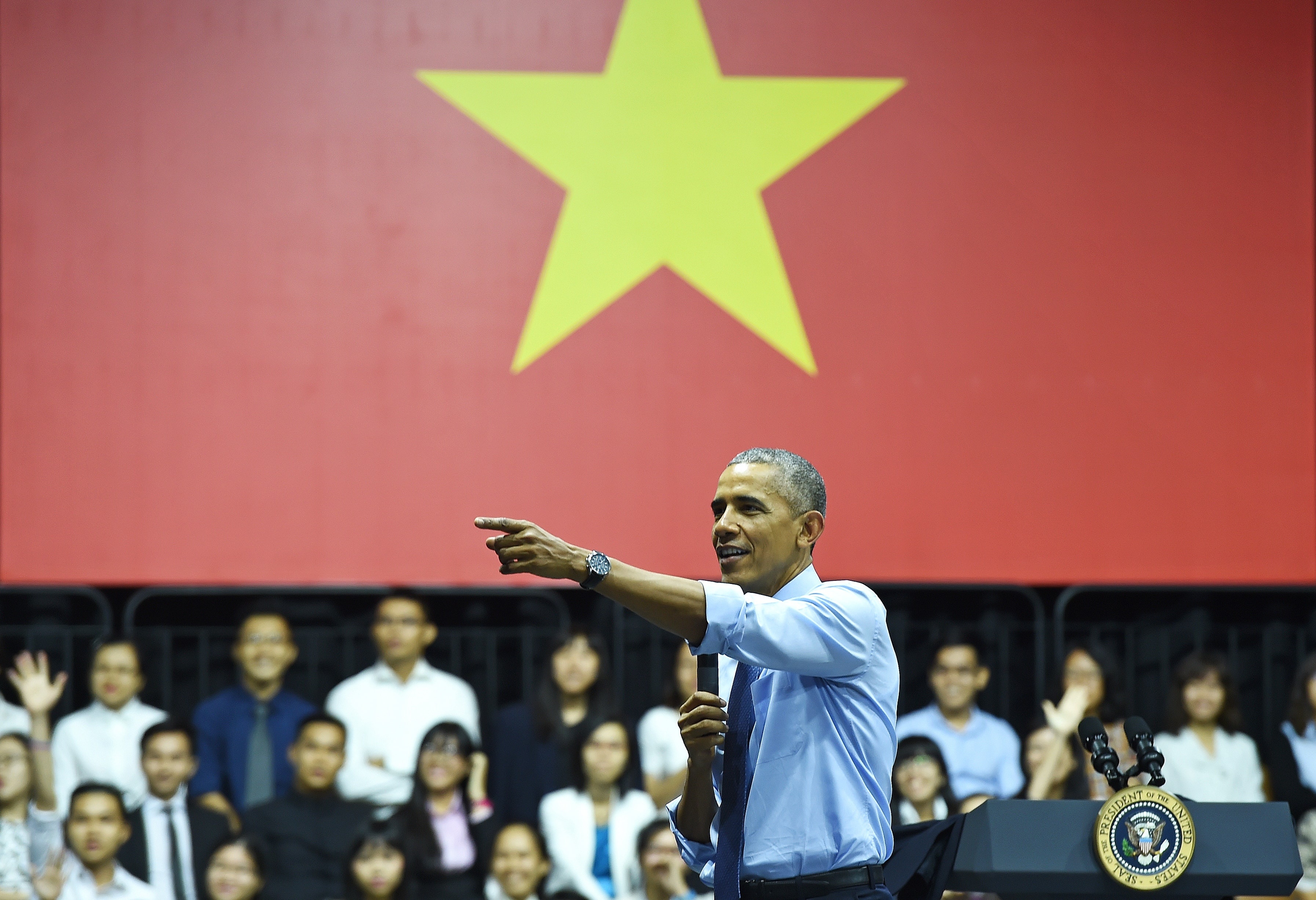 Obama tham Viet Nam anh 10