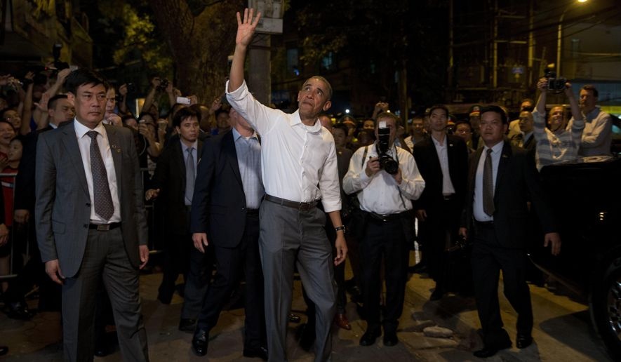 Obama tham Viet Nam anh 5