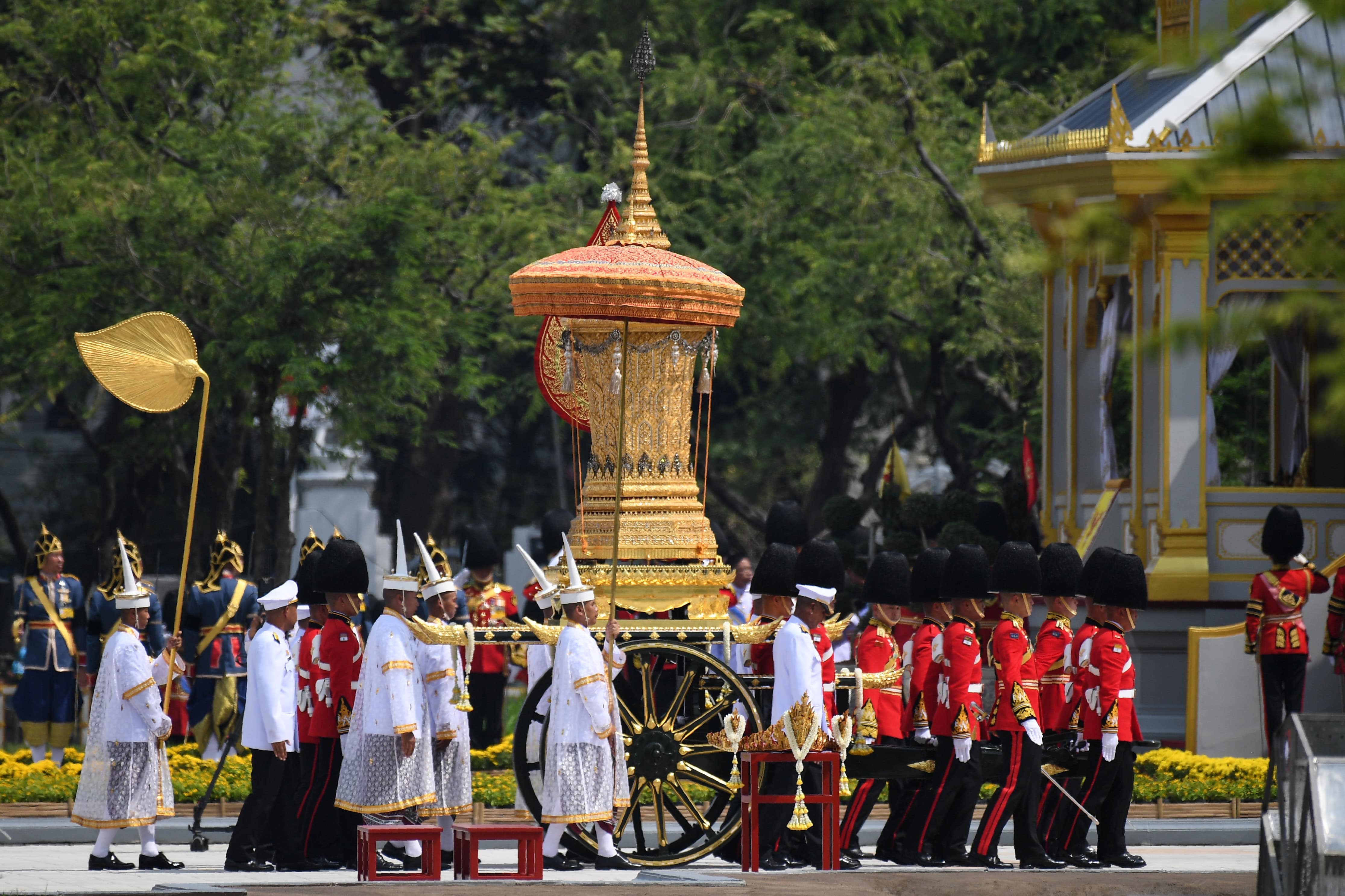 le hoa tang Vua Thai Lan anh 6