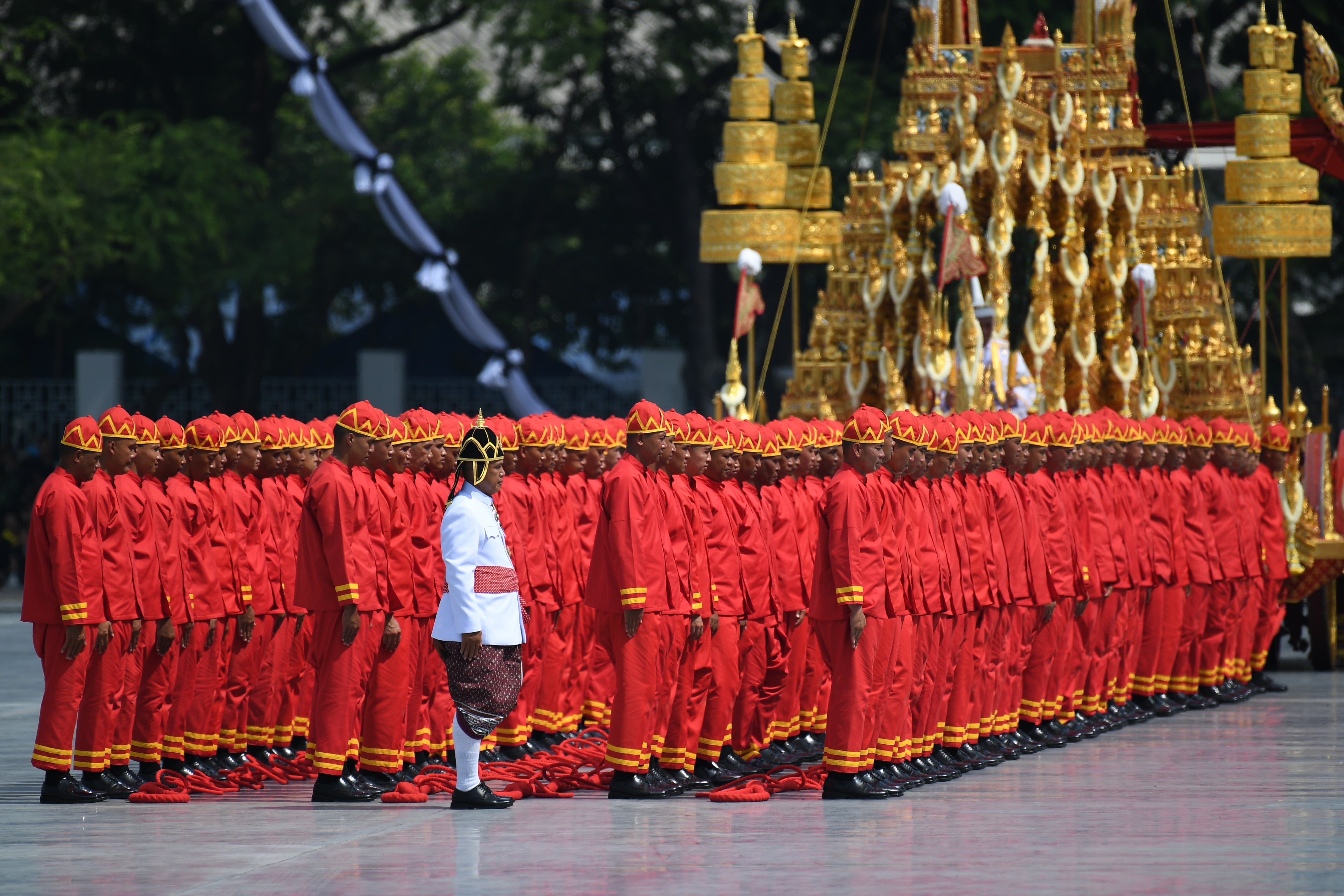 le hoa tang Vua Thai Lan anh 7