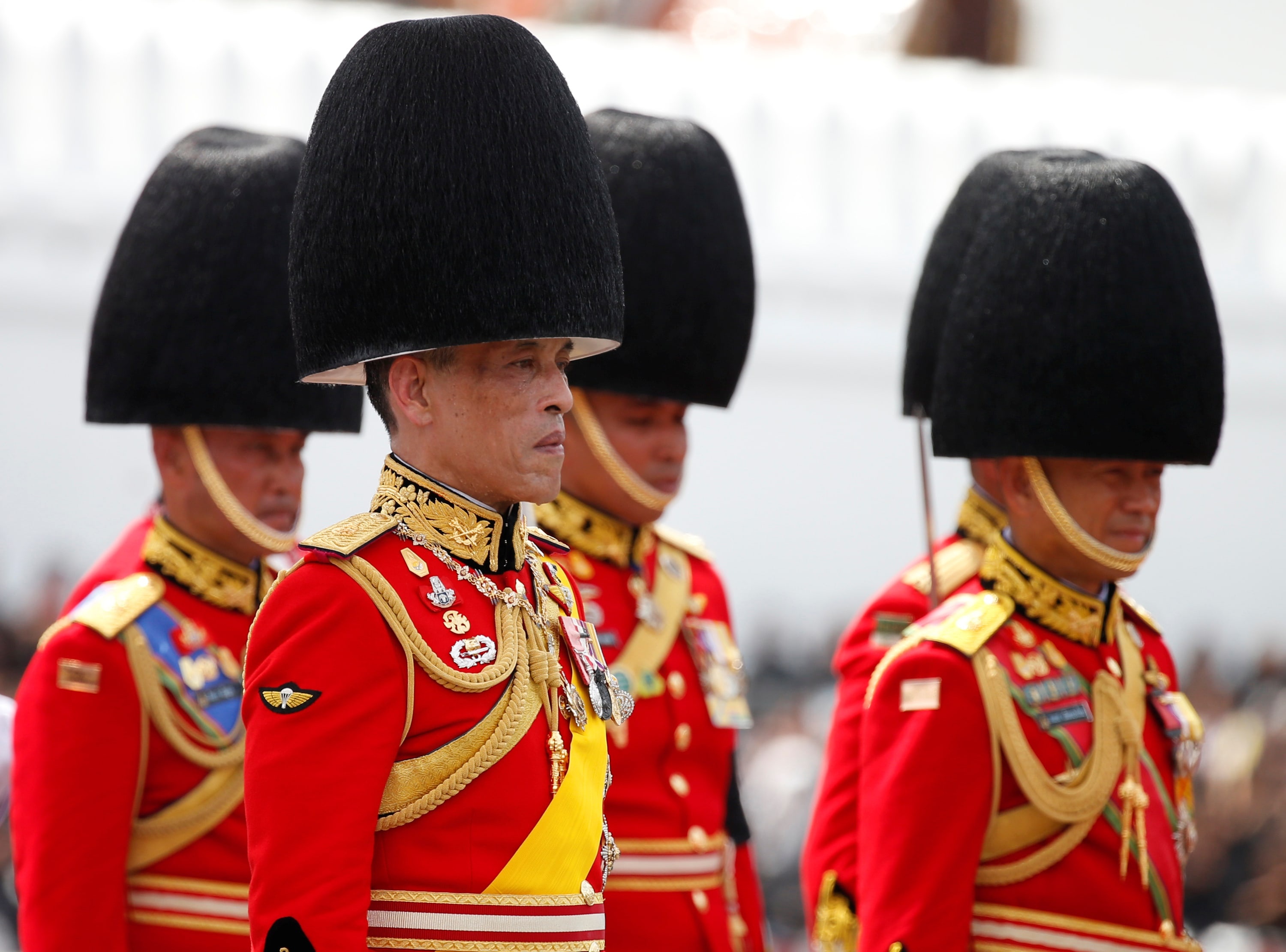 le hoa tang Vua Thai Lan anh 2