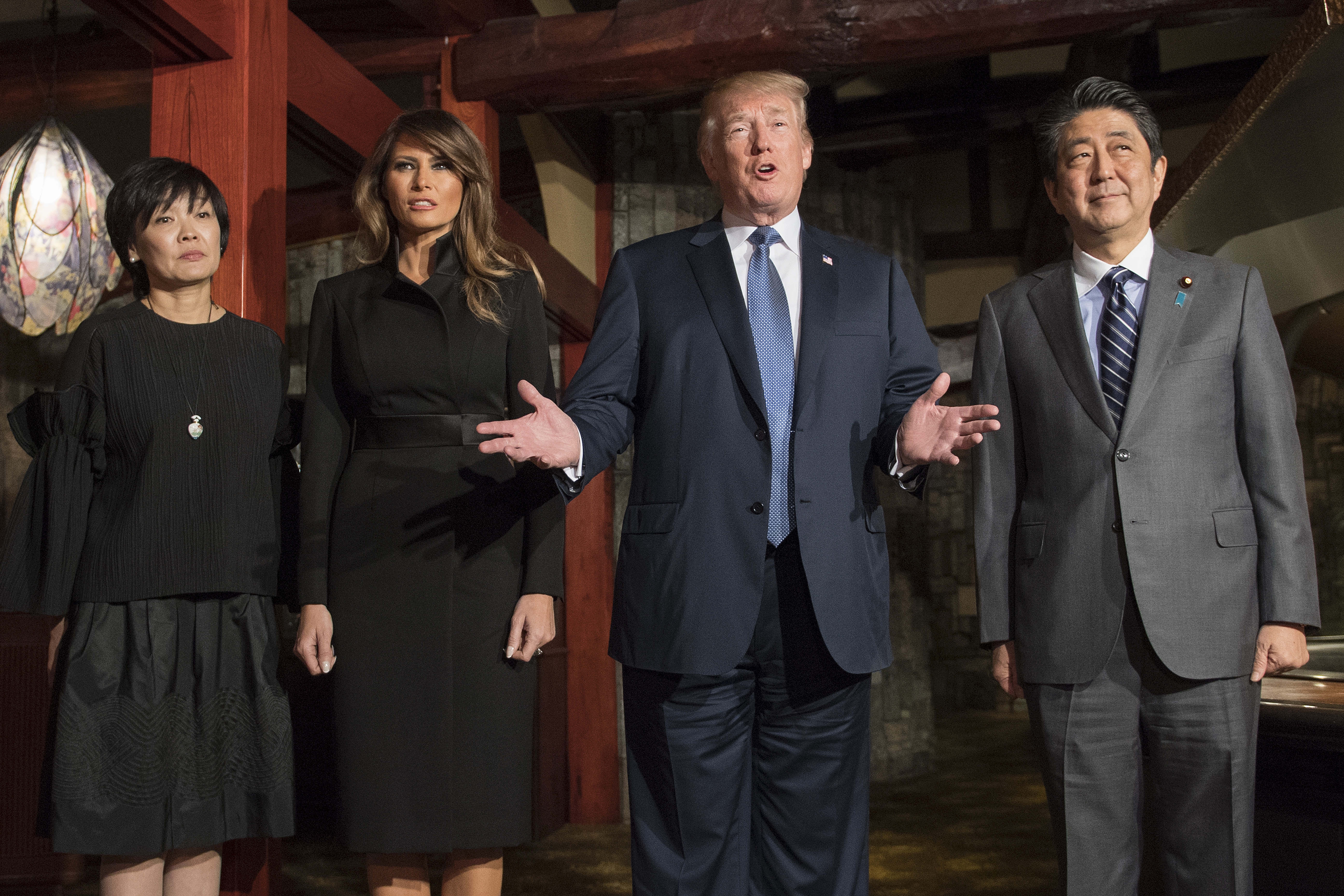 Trump dien kien Nhat hoang anh 8