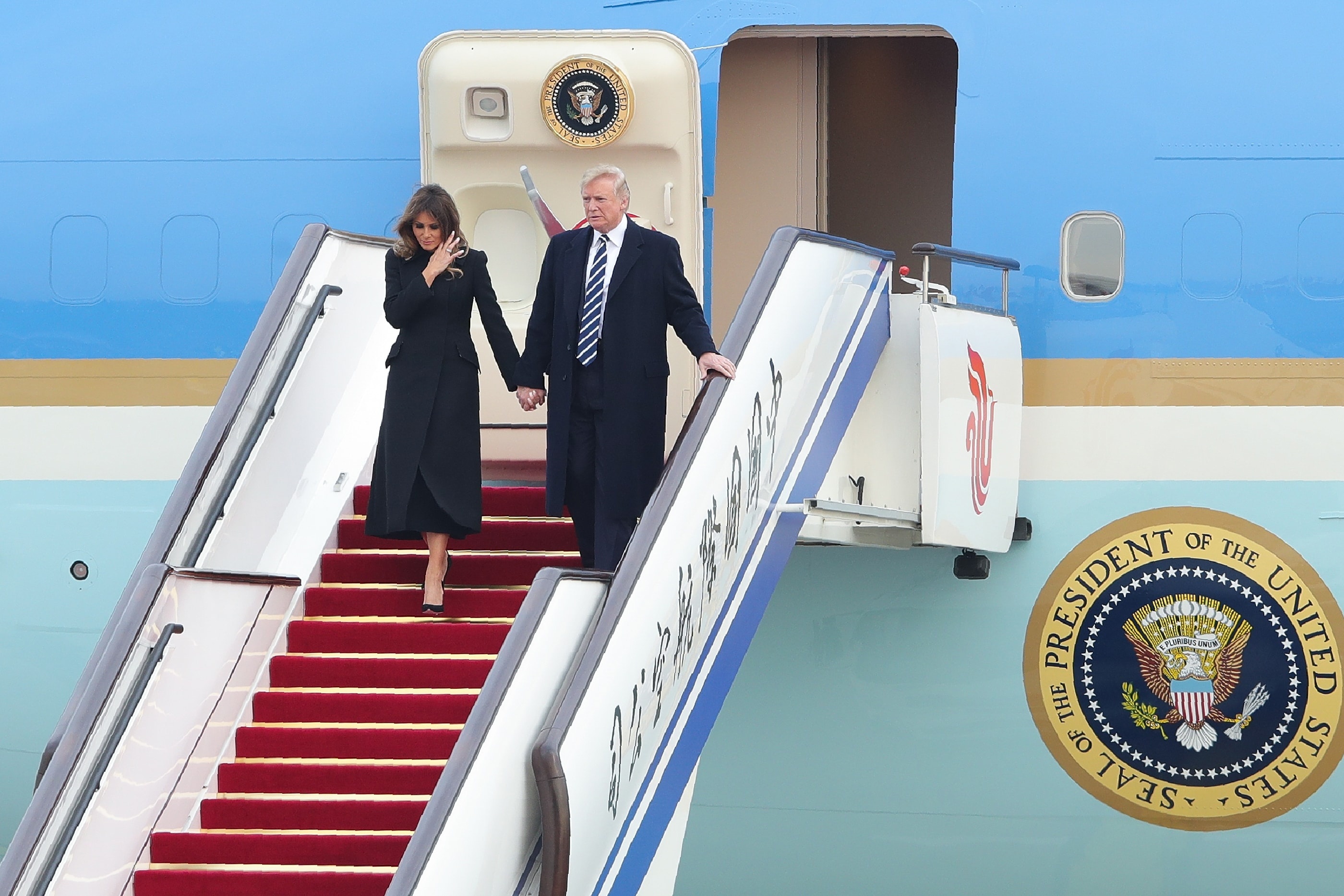 vo chong tong thong Trump tham Tu Cam Thanh anh 6