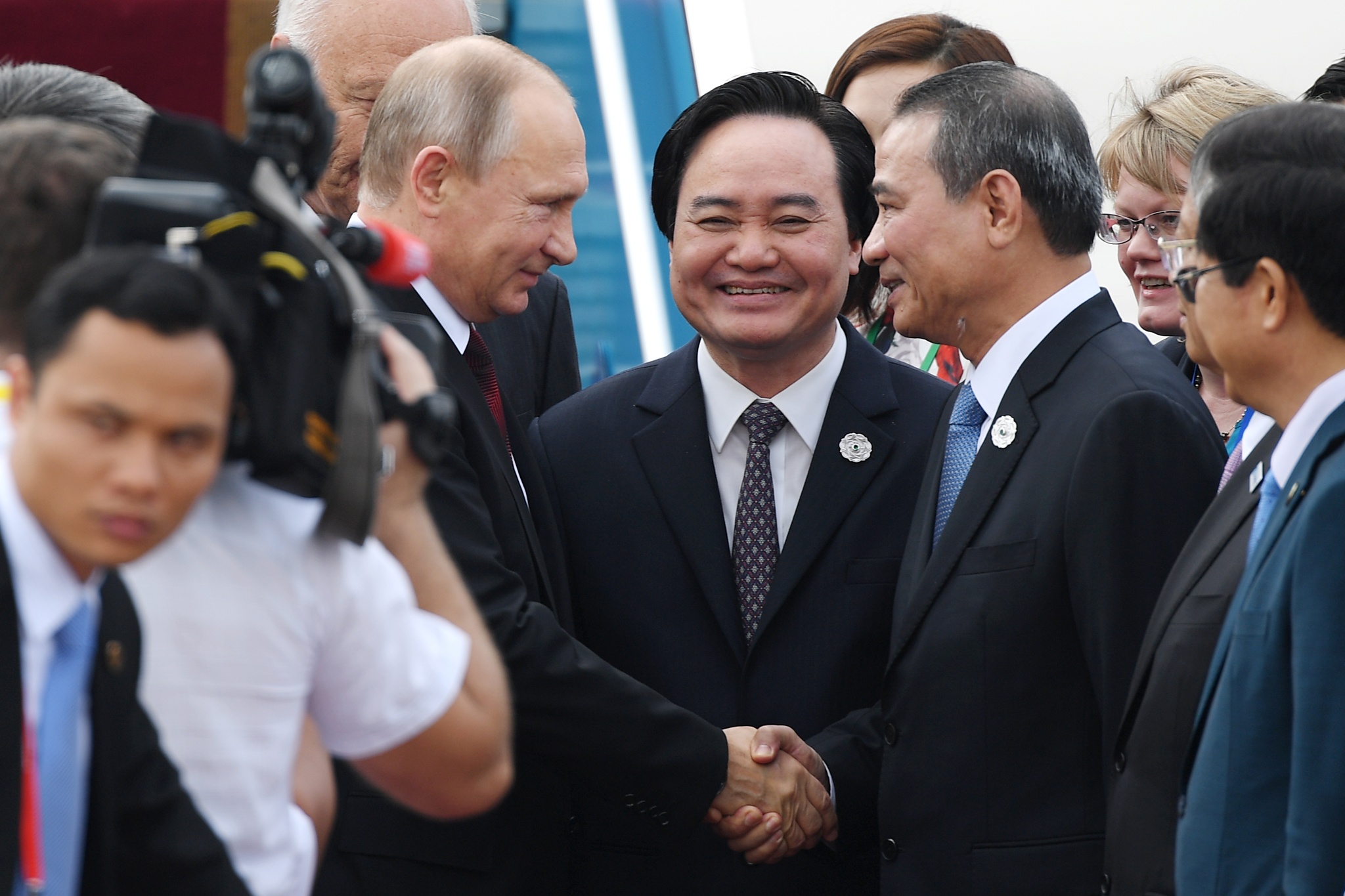 Putin đến Đà Nẵng dự APEC ảnh 10 Putin den Da Nang du APEC anh 10