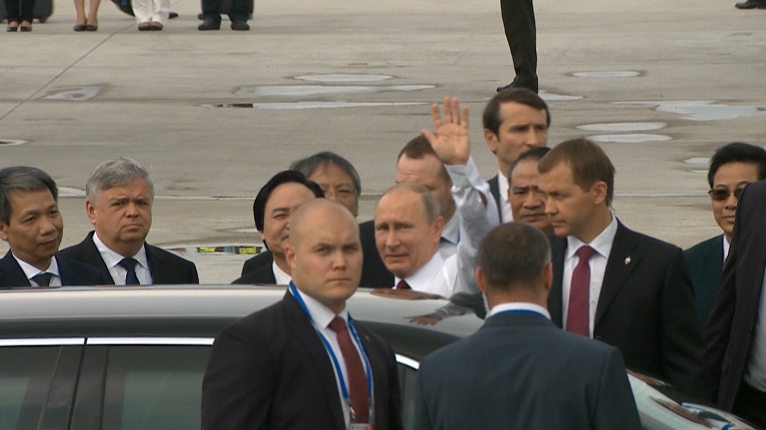 Putin đến Đà Nẵng dự APEC ảnh 12 Putin den Da Nang du APEC anh 12