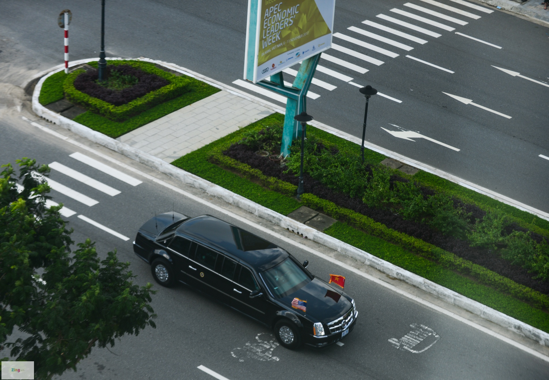 doan xe tong thong Trump anh 6