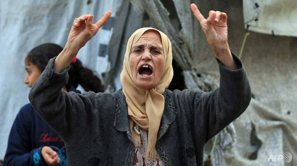 Nguoi Palestine va thoi khac tam toi tren manh dat que huong hinh anh