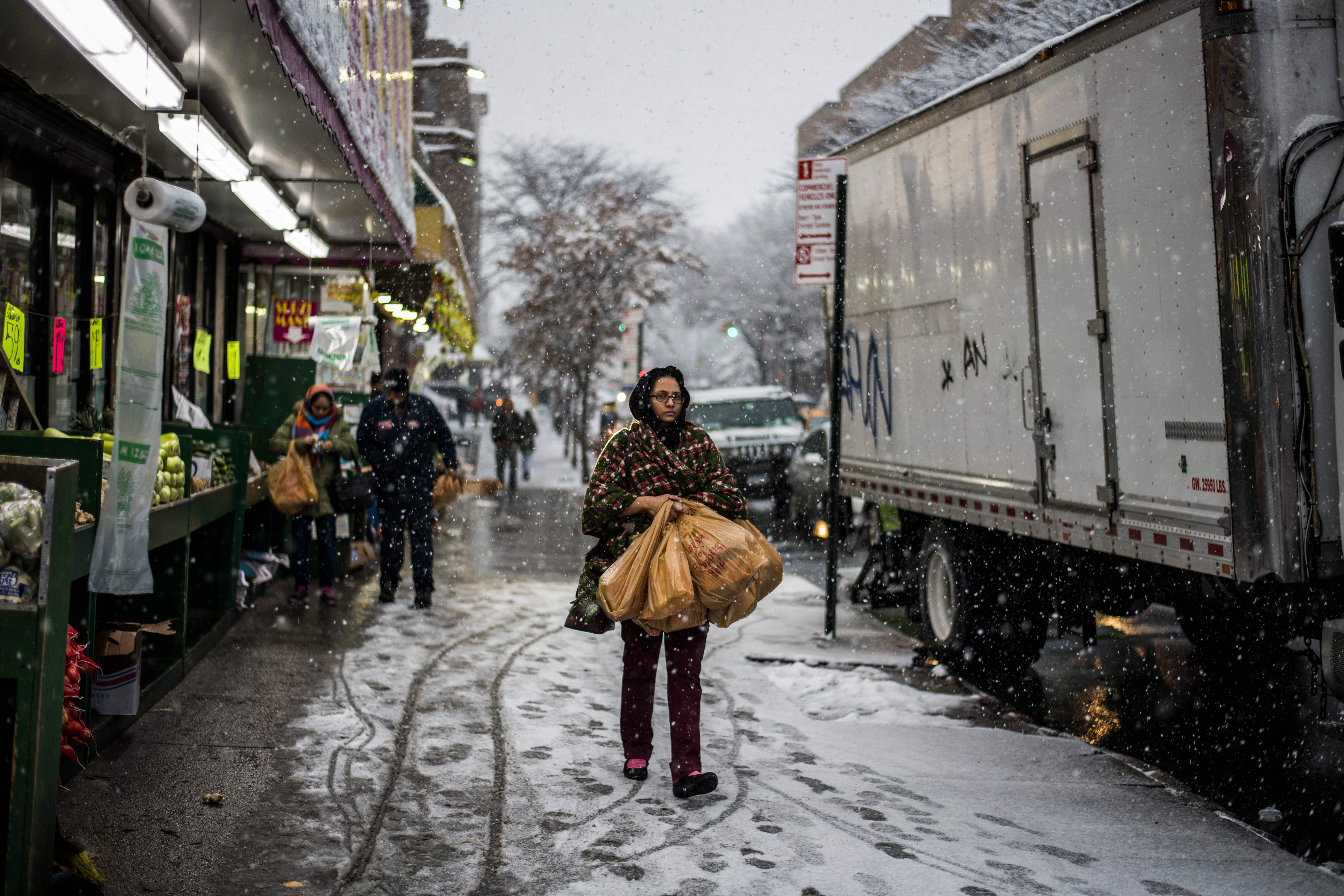 Bờ Đông nước Mỹ trắng xóa trong tuyết ảnh 7 Bo Dong nuoc My trang xoa trong tuyet anh 7