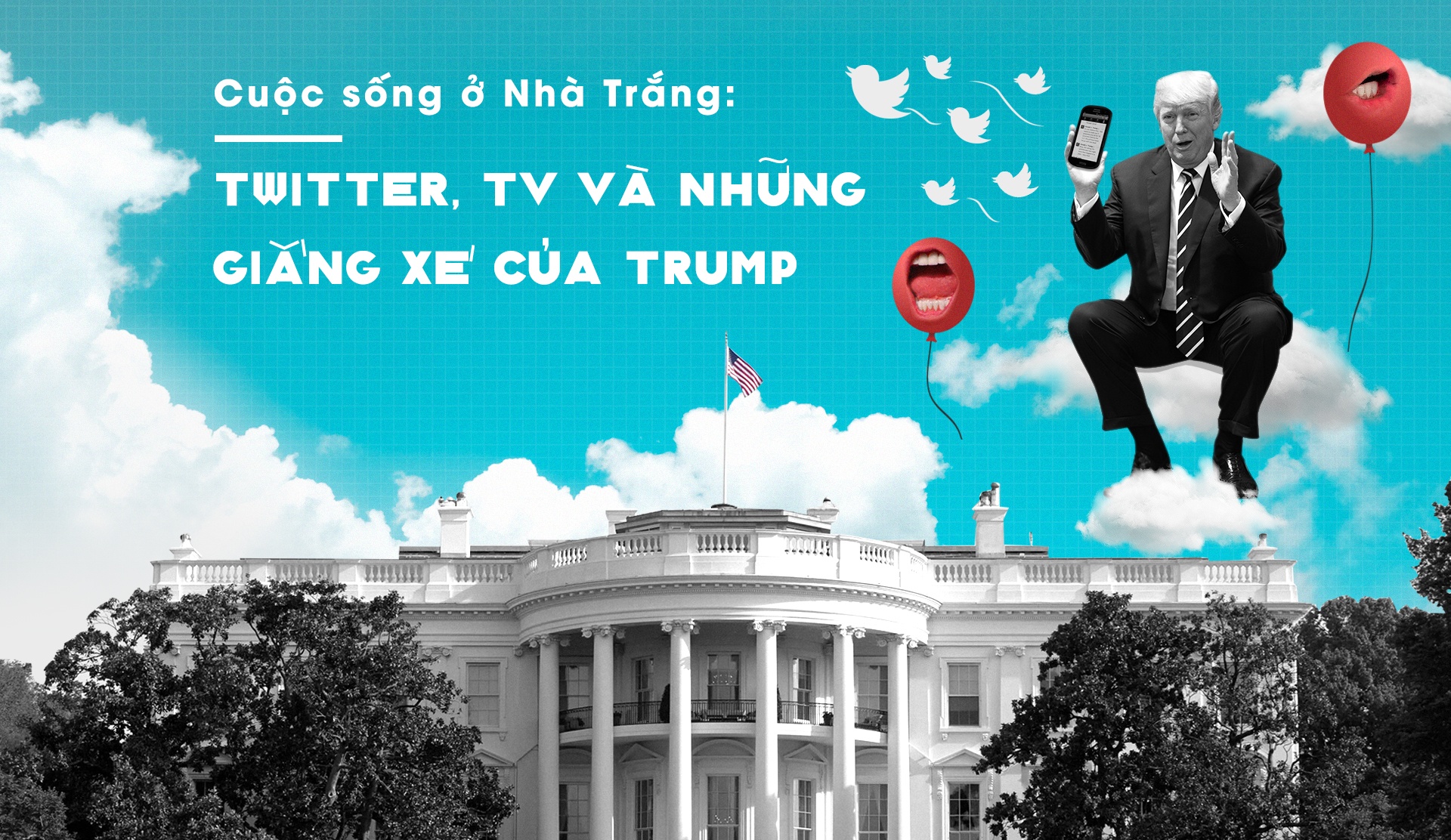Trump nghiện coi TV ảnh 2 Trump nghien coi TV anh 2