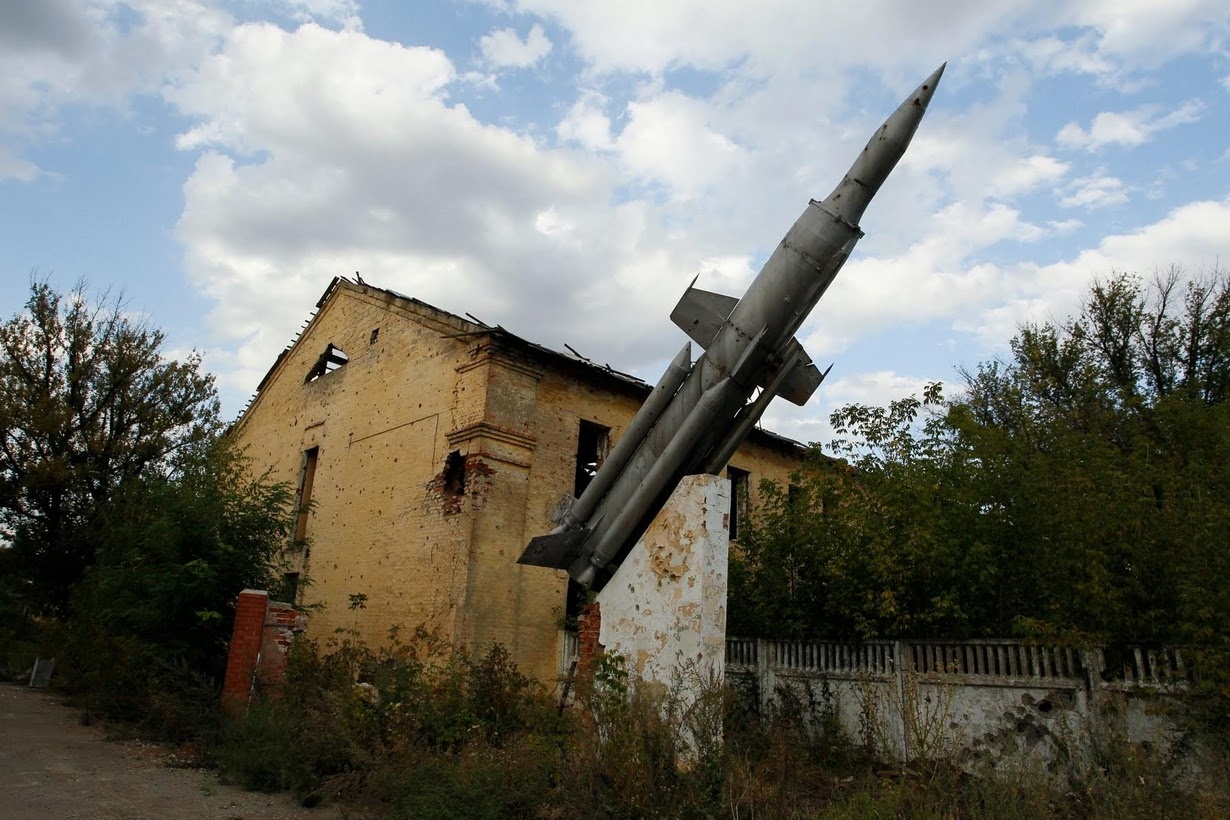 'Thanh pho ma' o vung ly khai than Nga cua Ukraine hinh anh