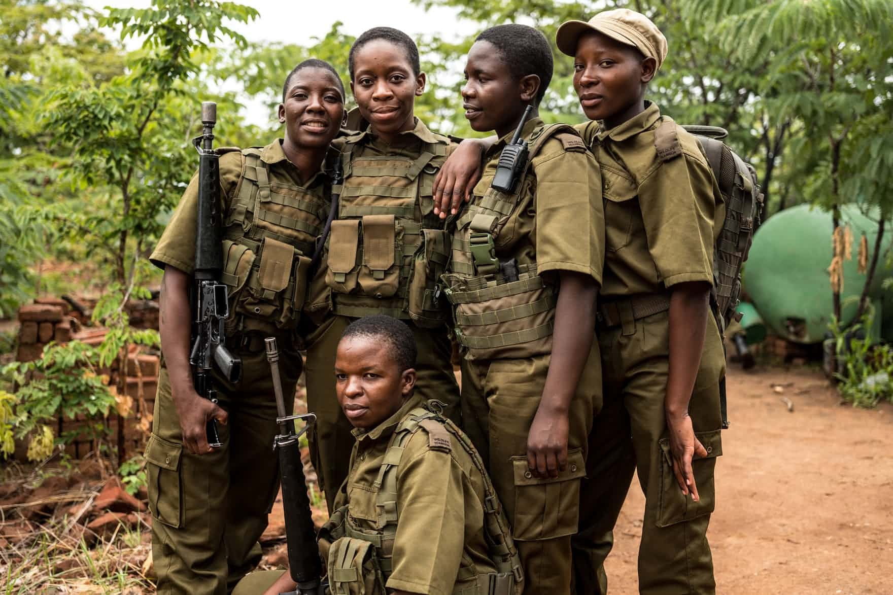 biet doi nu chien binh Zimbabwe anh 4