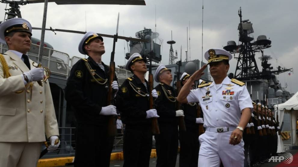 tư lệnh hải quân Philipines bị sa thải ảnh 1 tu lenh hai quan Philipines bi sa thai anh 1