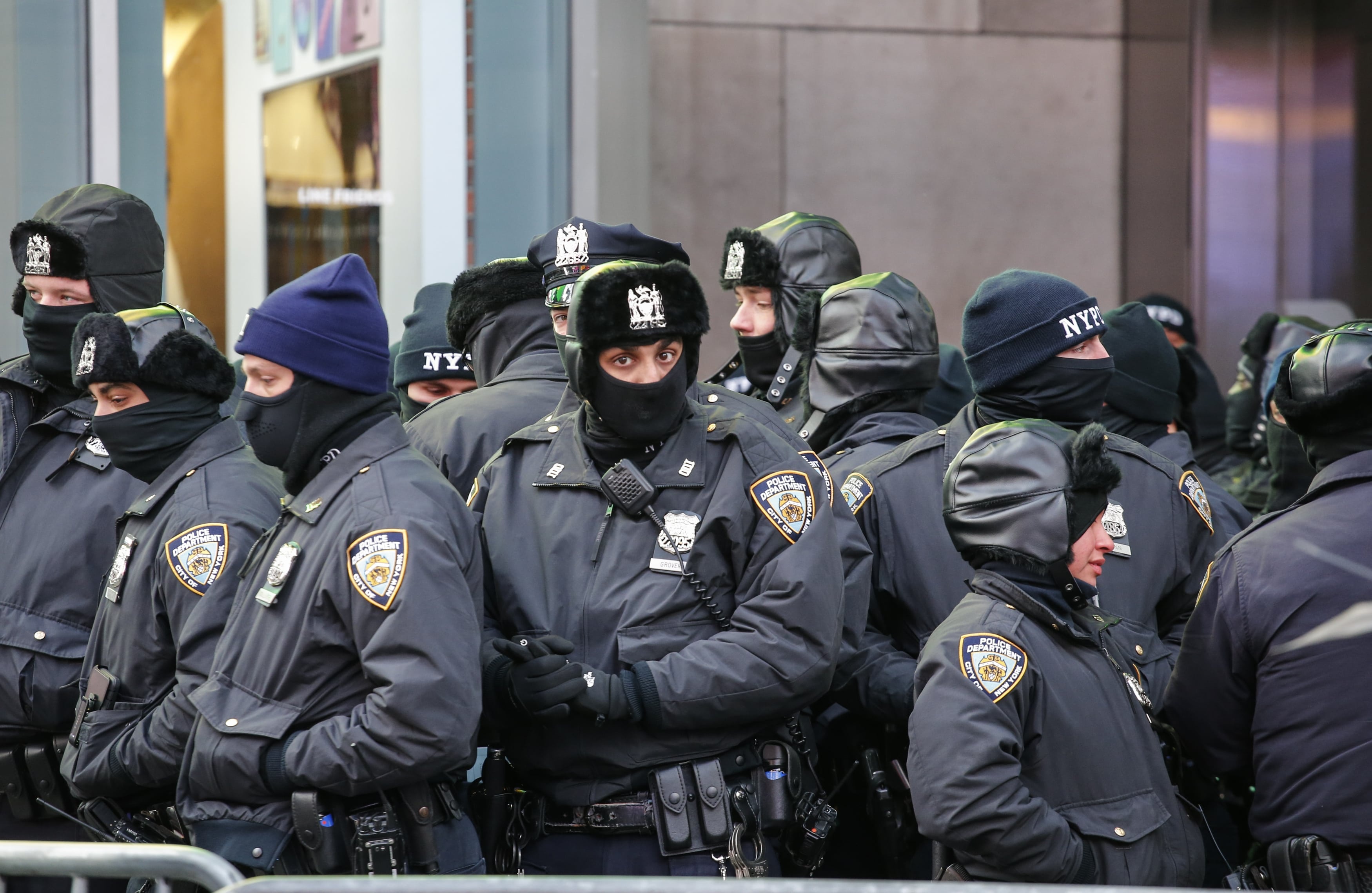 Giao thua o New York anh 1