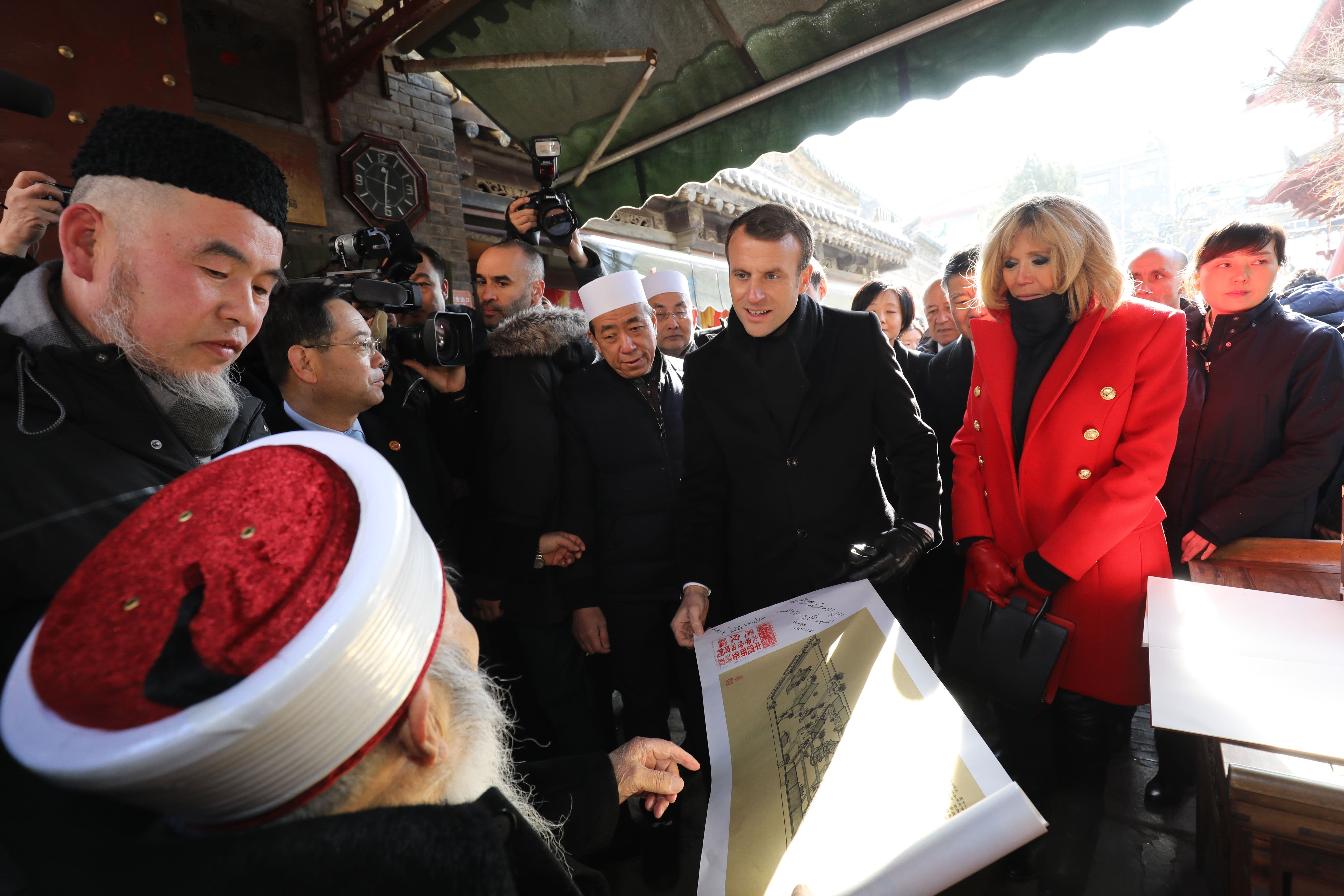 Macron tham Trung Quoc anh 5