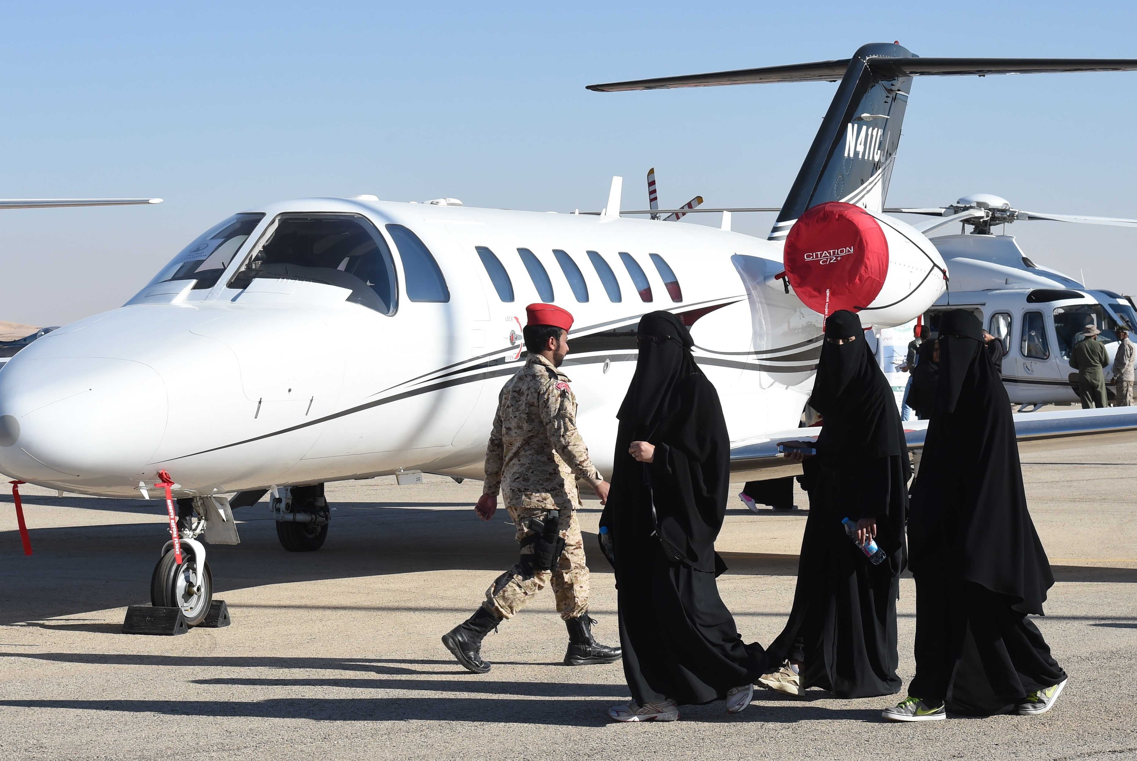 trien lam hang khong Saudi Arabia anh 6