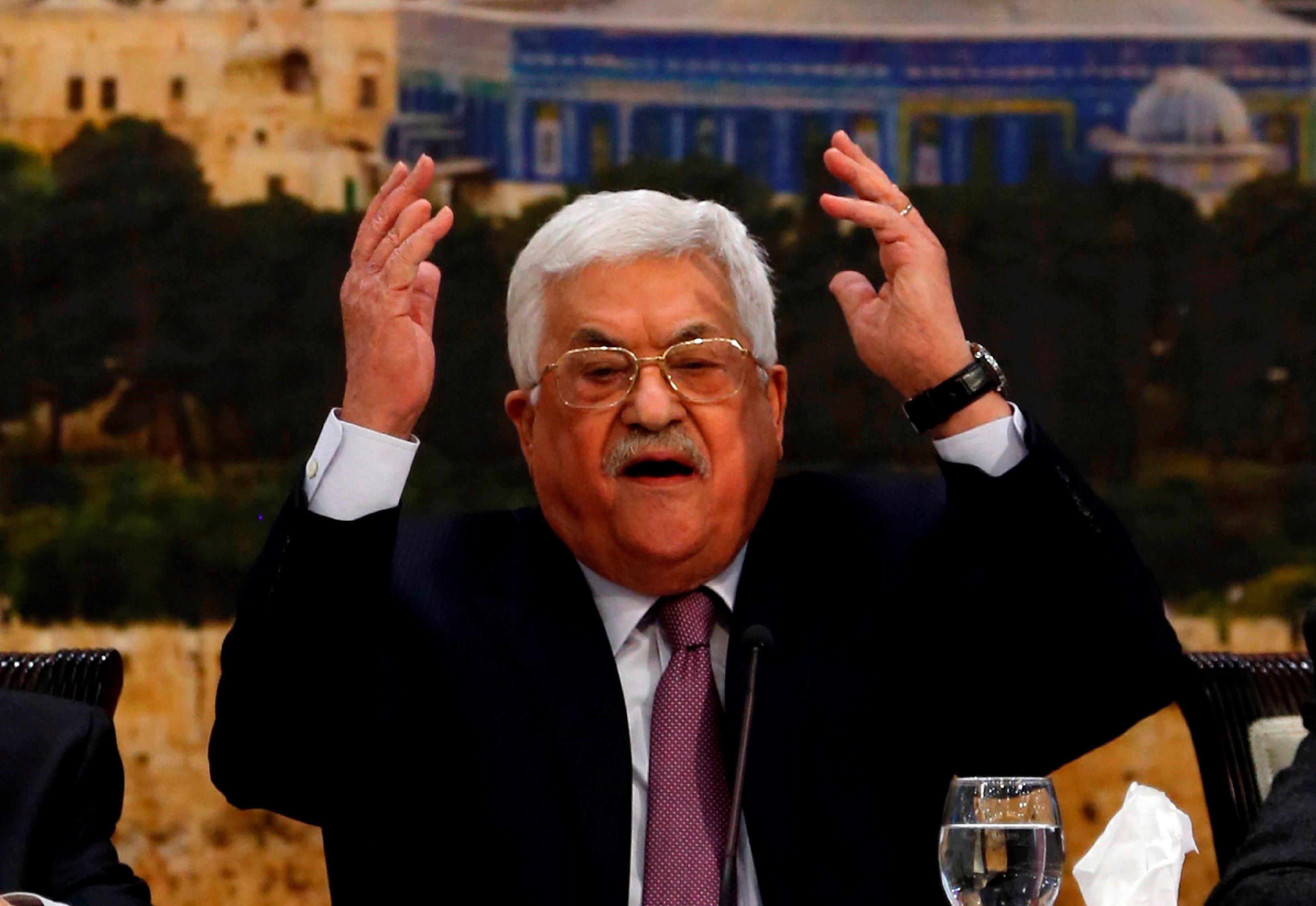 Lanh dao Palestine: Hanh dong cua Trump la 'cu tat the ky' hinh anh