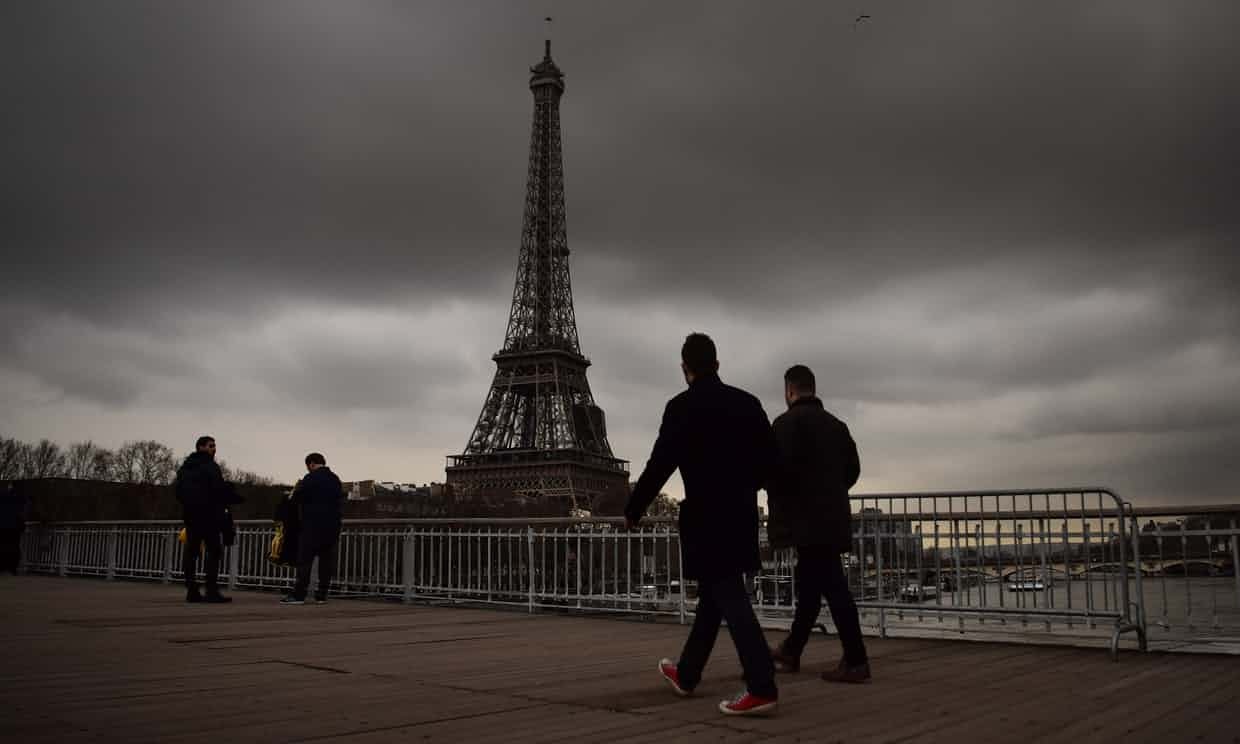 mua dong o chau Au anh 1