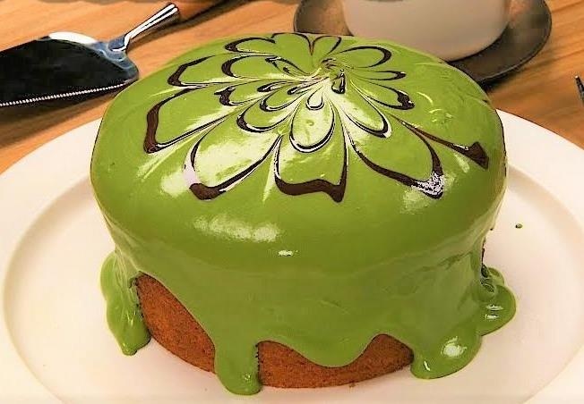 Cach lam banh matcha thom ngon, dep mat hinh anh