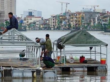 Hai Phong dung nha cho thien nga tren song Tam Bac hinh anh