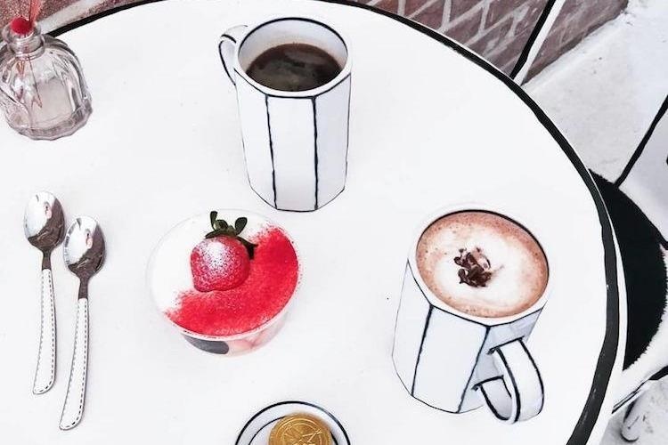 Song trong phim hoat hinh tai quan ca phe 2D o Han Quoc hinh anh