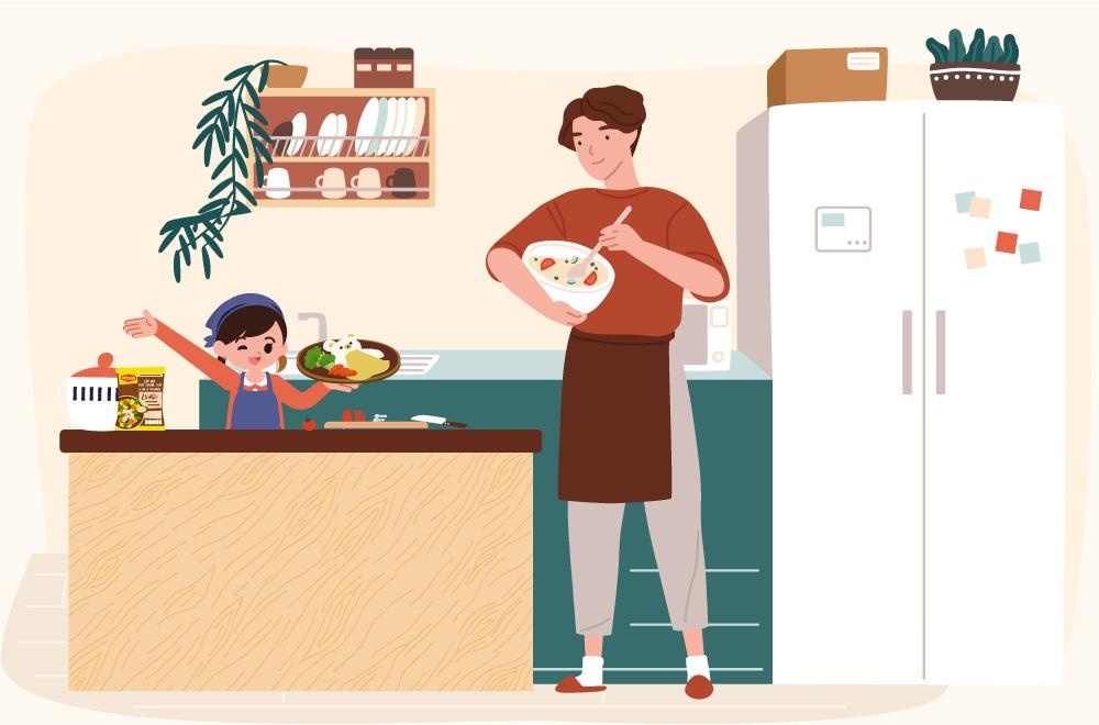 vao bep cung con anh 6