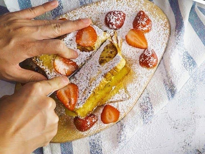 Sandwich sau rieng thay doi bua an ngay le hinh anh