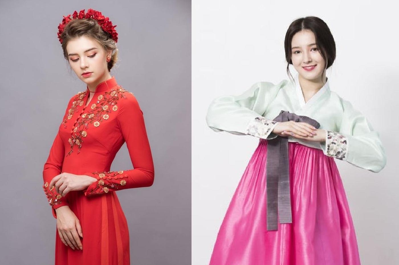 Ao cuoi truyen thong Viet Nam so voi cac nuoc chau A co gi dac biet? hinh anh