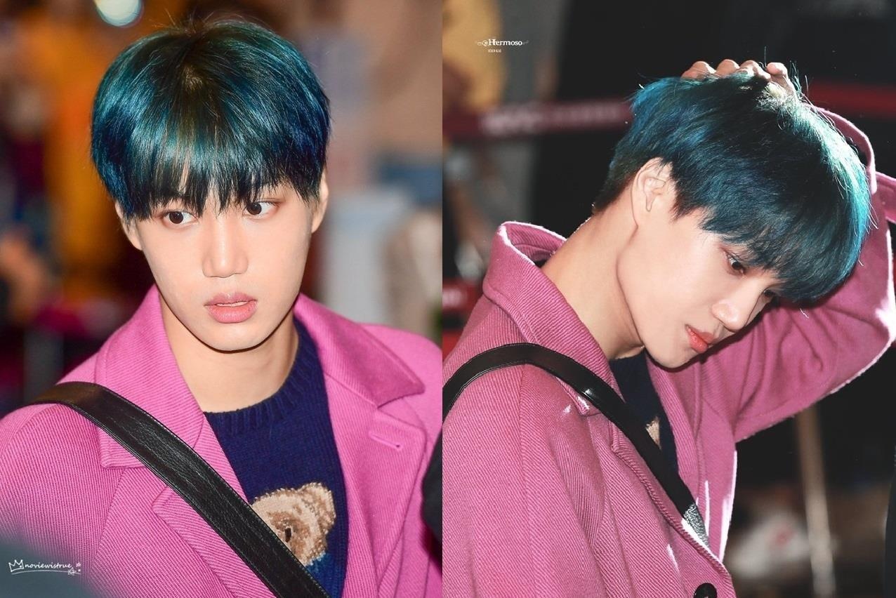 Kai (EXO) bi nem da vi mac ao hong trong ngay dien ra le tang Sulli hinh anh