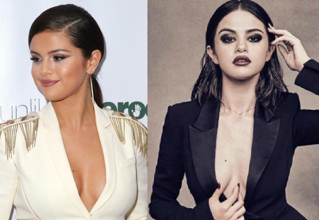 Selena Gomez chuong mot tha rong hoac de lo noi y khi dien suit hinh anh