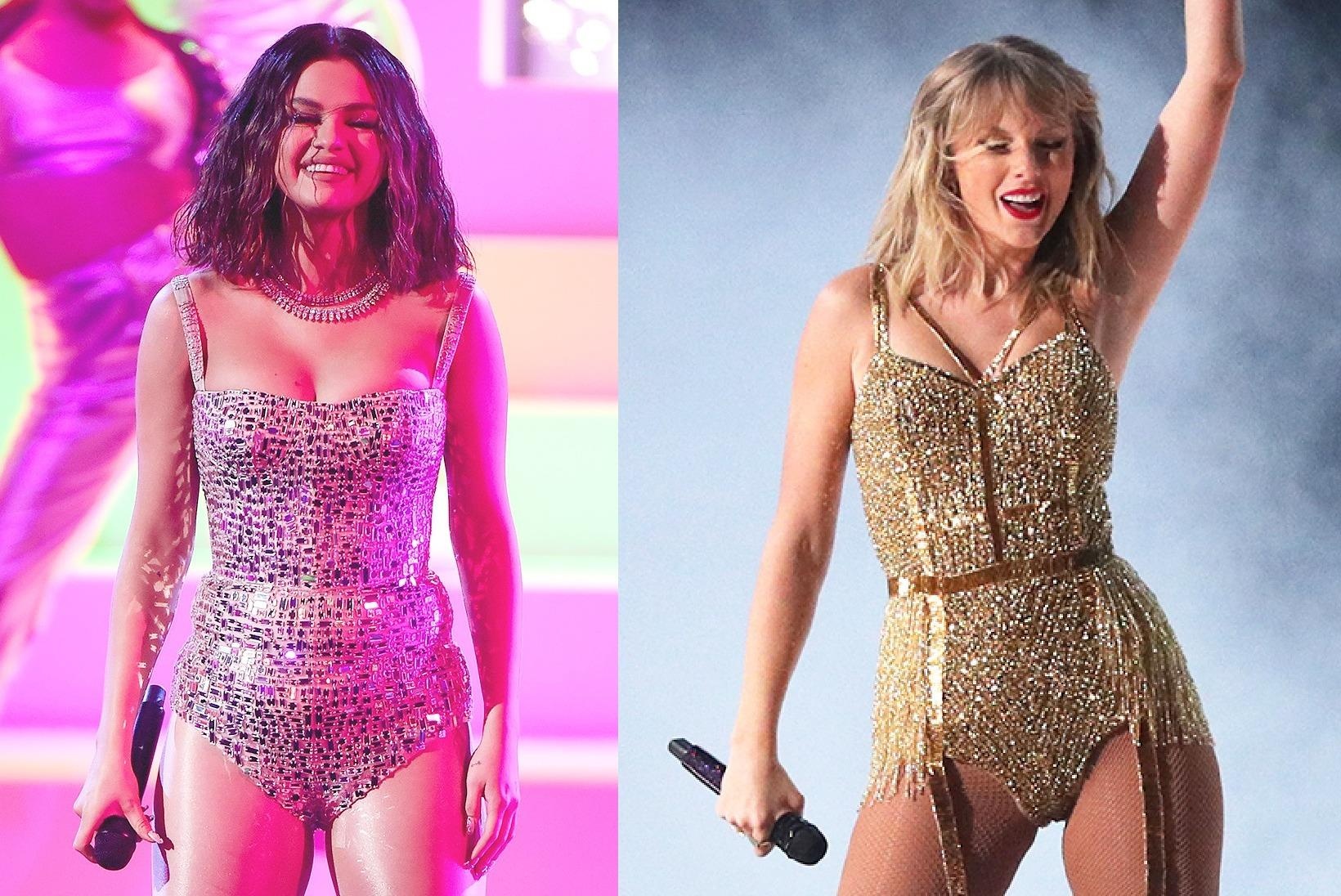 Selena Gomez va dan sao nu thich dien bodysuit khoe co the hinh anh