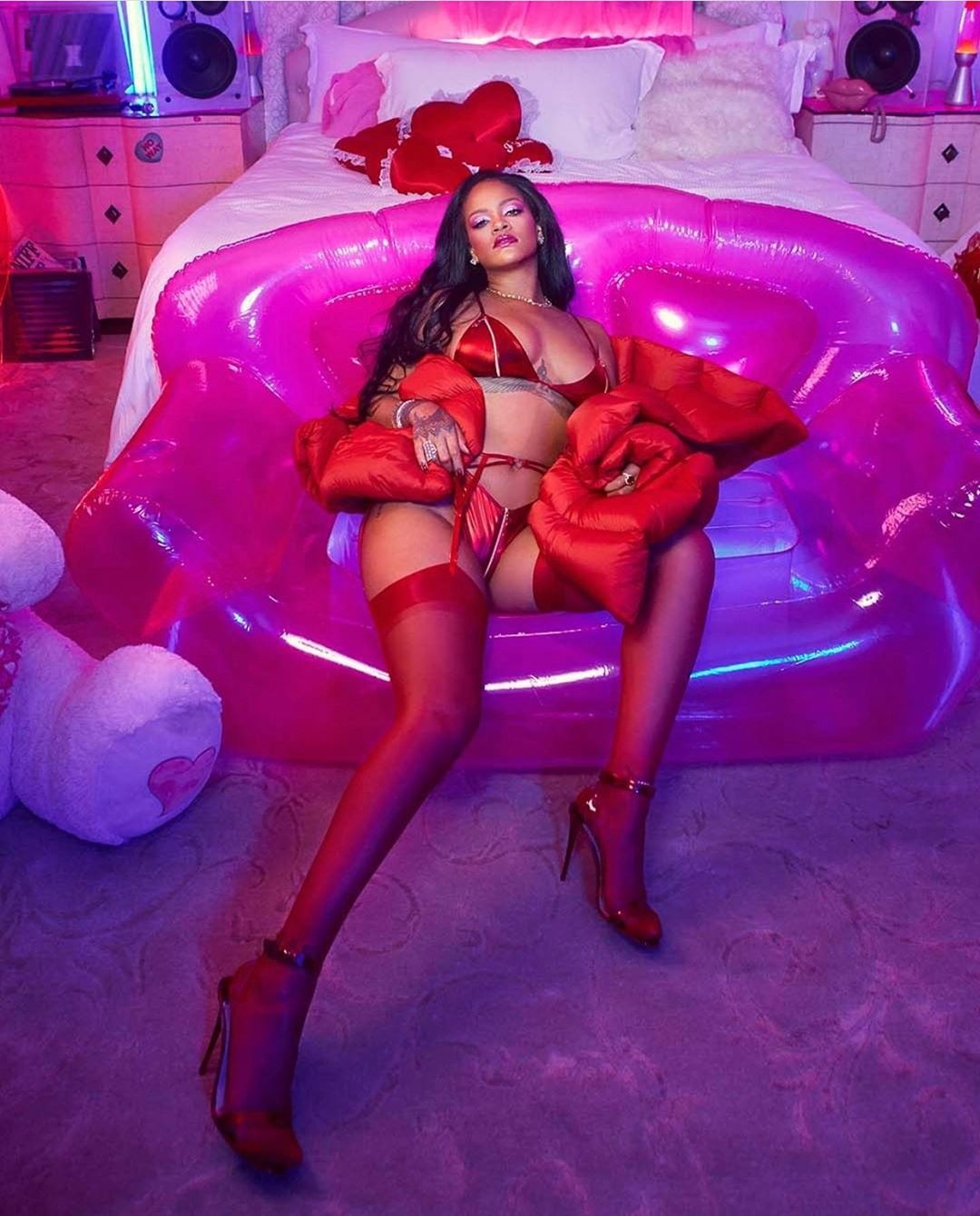 rihanna ra mắt đồ lót ảnh 1 rihanna ra mat do lot anh 1