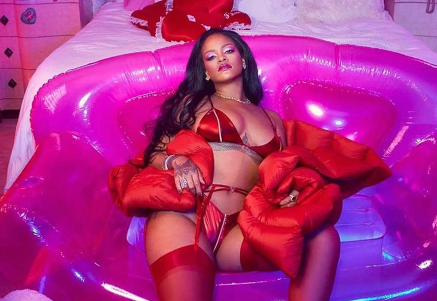 Rihanna tao dang goi cam khi chup anh quang cao noi y hinh anh
