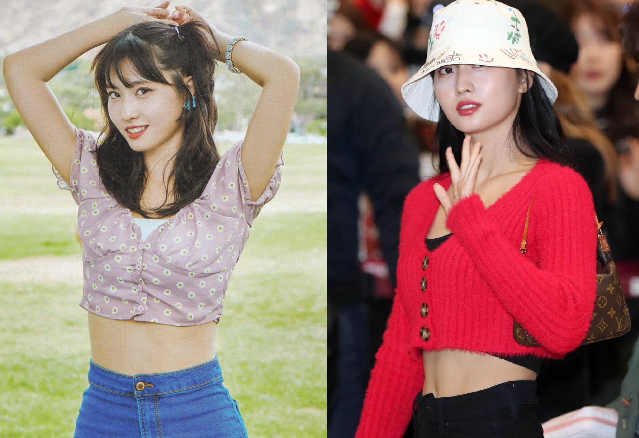 My nhan TWICE cham dien ao crop top khoe da trang, eo thon hinh anh