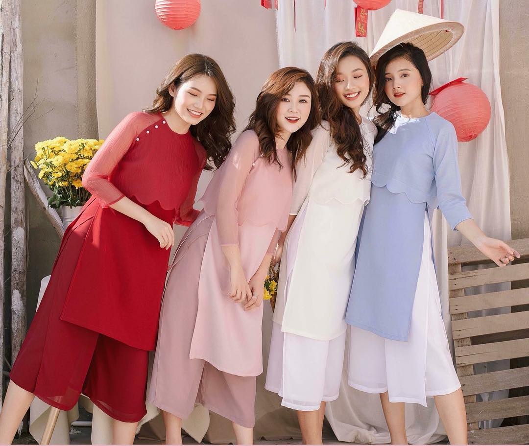 ao dai tet anh 7