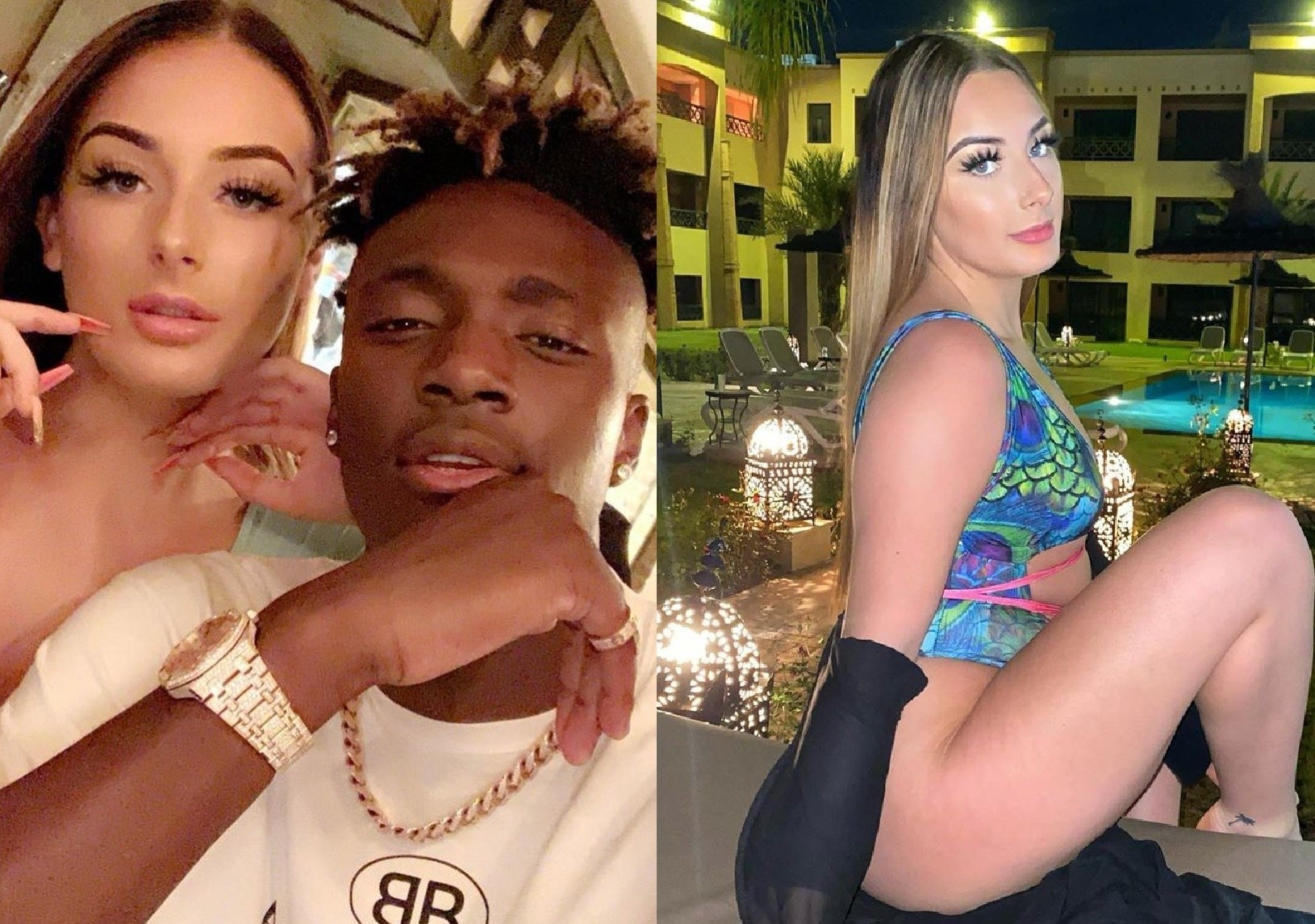 Ban gai tien dao Chelsea thich dien vay ao ho vong mot hinh anh