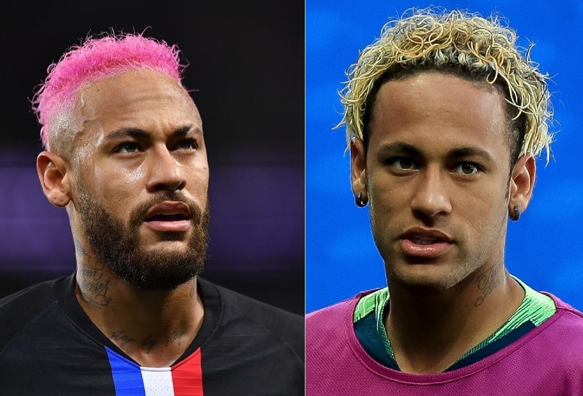 Nhuom hong, xoan xu va nhung kieu toc an tuong cua Neymar hinh anh