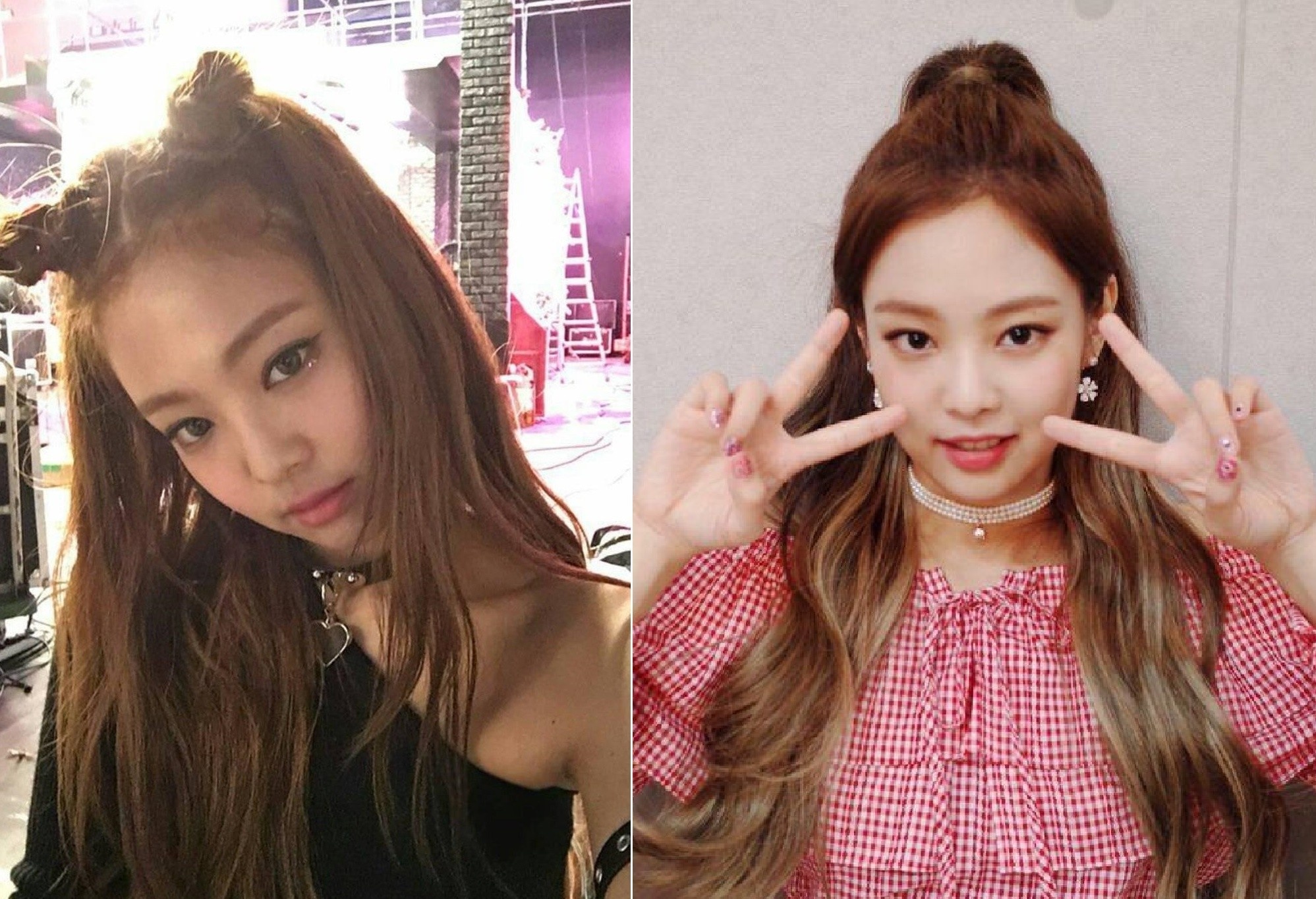 Sao chep kieu toc giong het Jennie chi trong 2 phut hinh anh