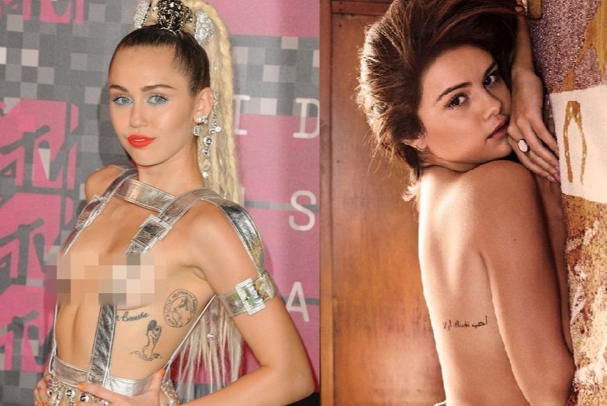 Y nghia hinh xam o gan nguc cua Miley Cyrus va nhung nguoi noi tieng hinh anh