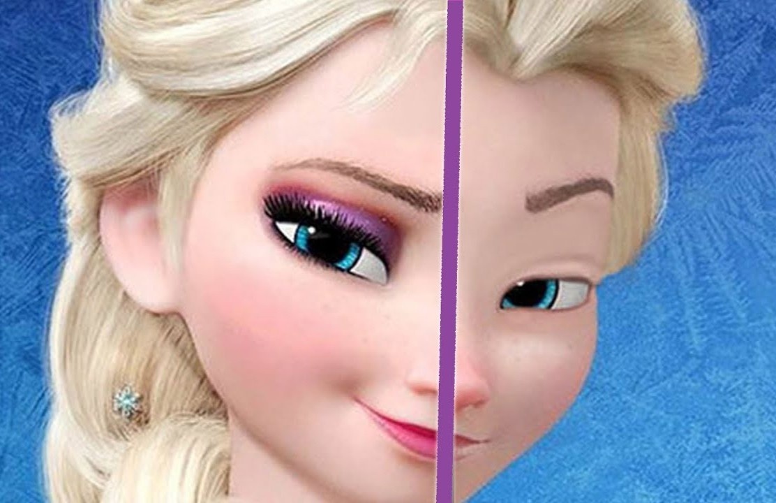 Nhan sac that cua cac cong chua Disney khi khong trang diem hinh anh