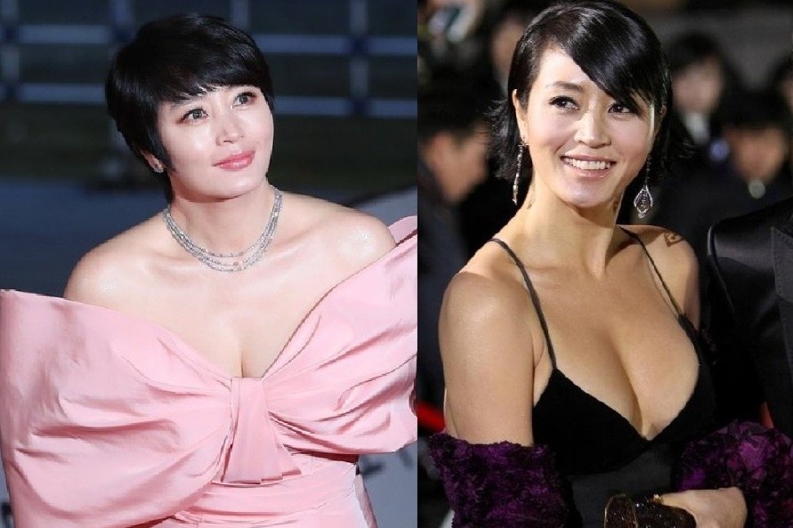 'Chi dai' cua showbiz Han doi thuong thich mac vay khoe vong mot hinh anh